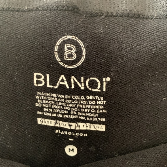 Blanqi maternity black leggings size medium - Picture 4 of 4